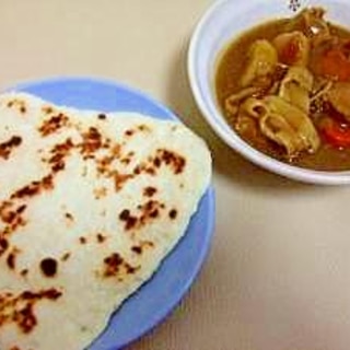 ホームベーカリーなんていらないよ！簡単カレーにナン